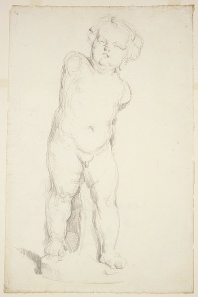 Cupidon en plâtre, 1890-95 - Paul Cézanne